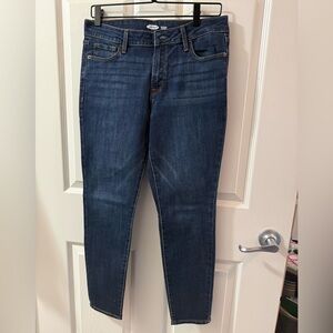 Old Navy- Women’s Dark Blue Rockstar, Super Skinny Jeans, Size 8 Short
